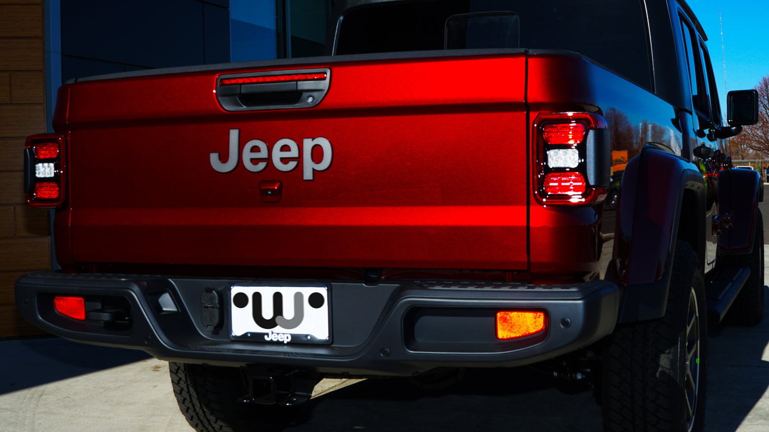 Used Jeep Wrangler and Gladiator Rear Bumpers