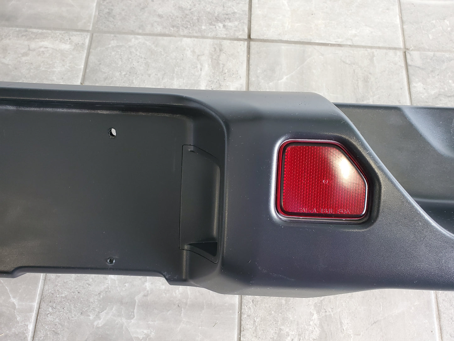 2018-2023 Jeep Wrangler JL Rubicon Rear Bumper With End Caps