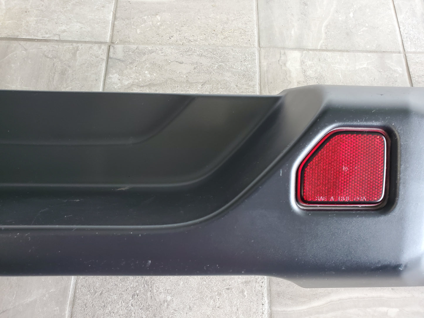 2018-2023 Jeep Wrangler JL Rubicon Rear Bumper With End Caps