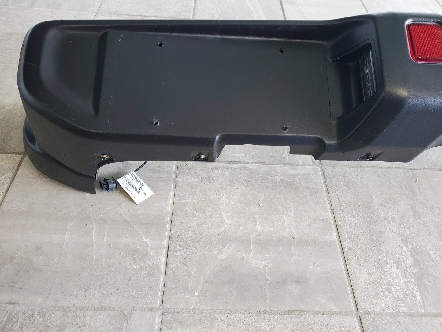 2018-2023 Jeep Wrangler JL Rubicon Rear Bumper With End Caps