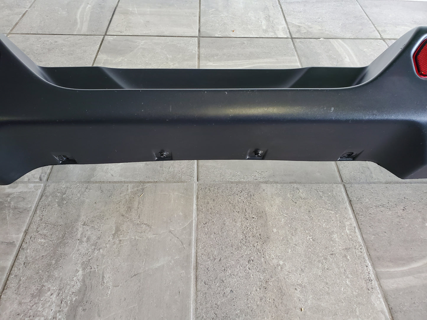 2018-2023 Jeep Wrangler JL Rubicon Rear Bumper With End Caps