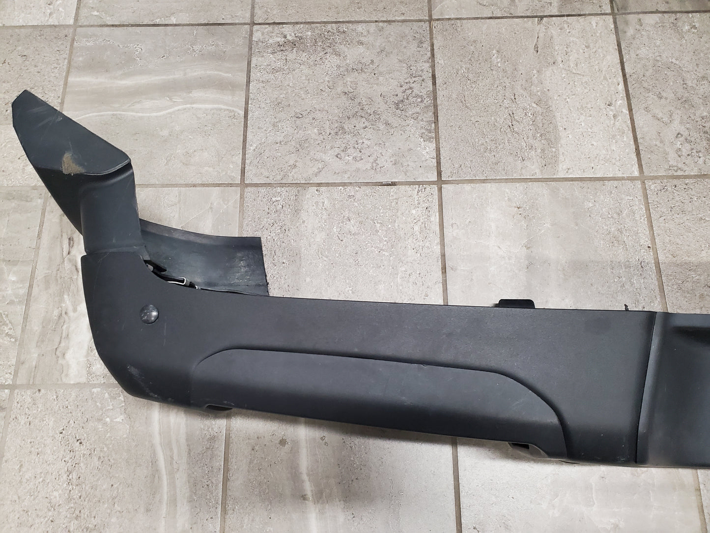 2018-2024 Jeep Wrangler JL Steel Rear Bumper OEM With End Caps, Park Assist