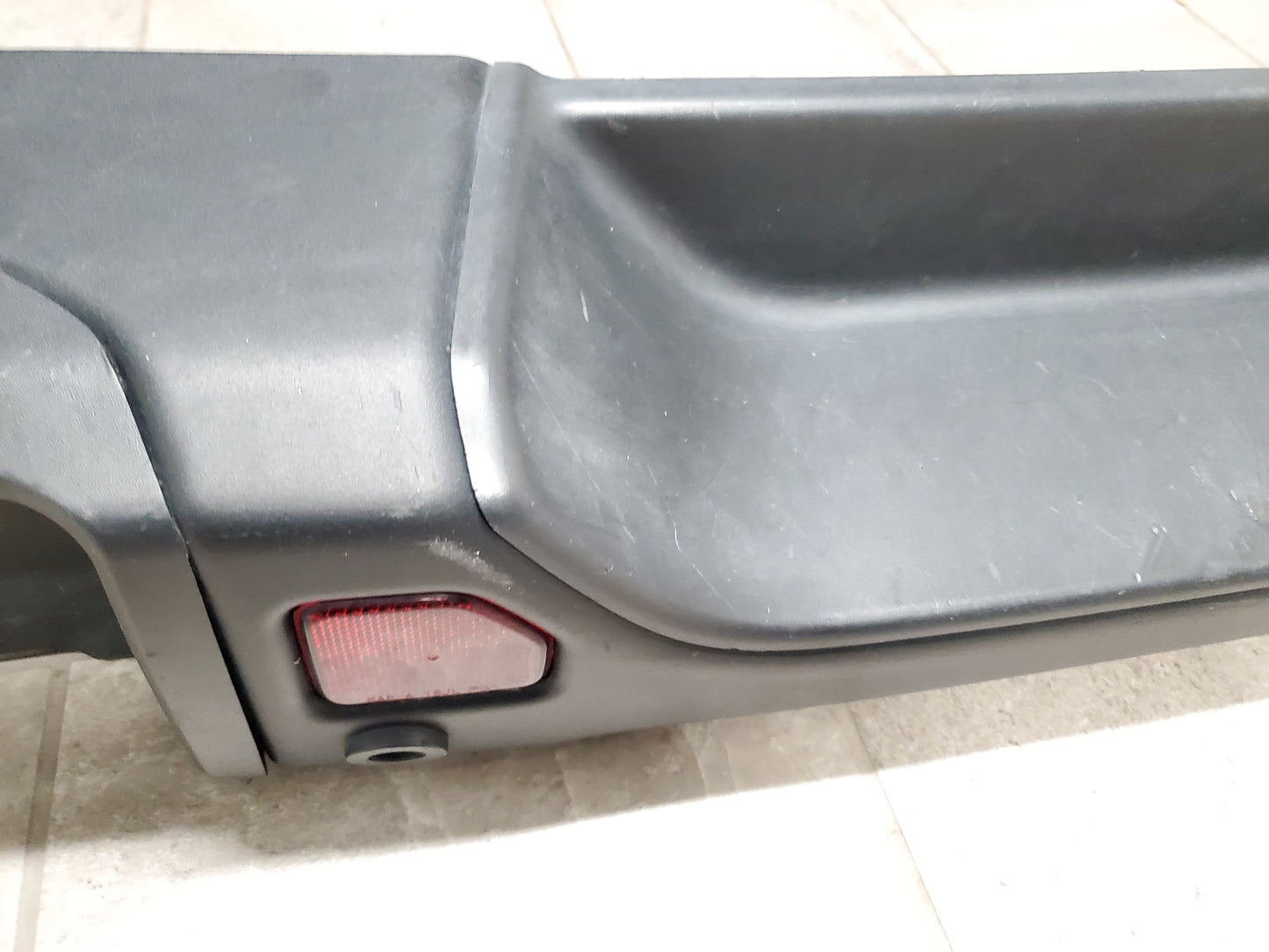 2018-2024 Jeep Wrangler JL Steel Rear Bumper OEM With End Caps, Park Assist