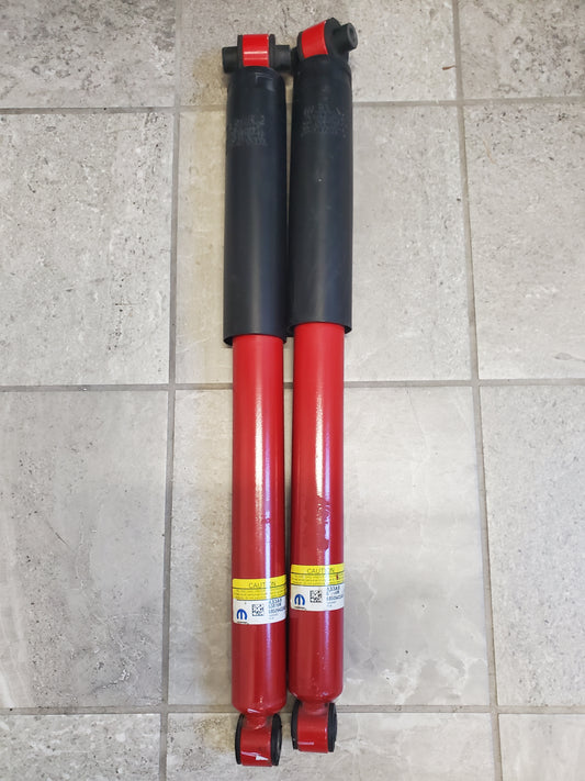 2018-2023 Jeep Wrangler JL Rubicon Suspension Rear Shocks OEM Pair 68509433AB