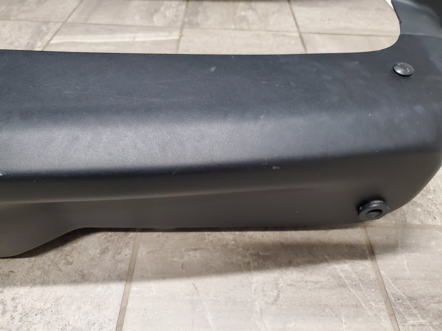 2018-2024 Jeep Wrangler JL Steel Rear Bumper OEM With End Caps, Park Assist