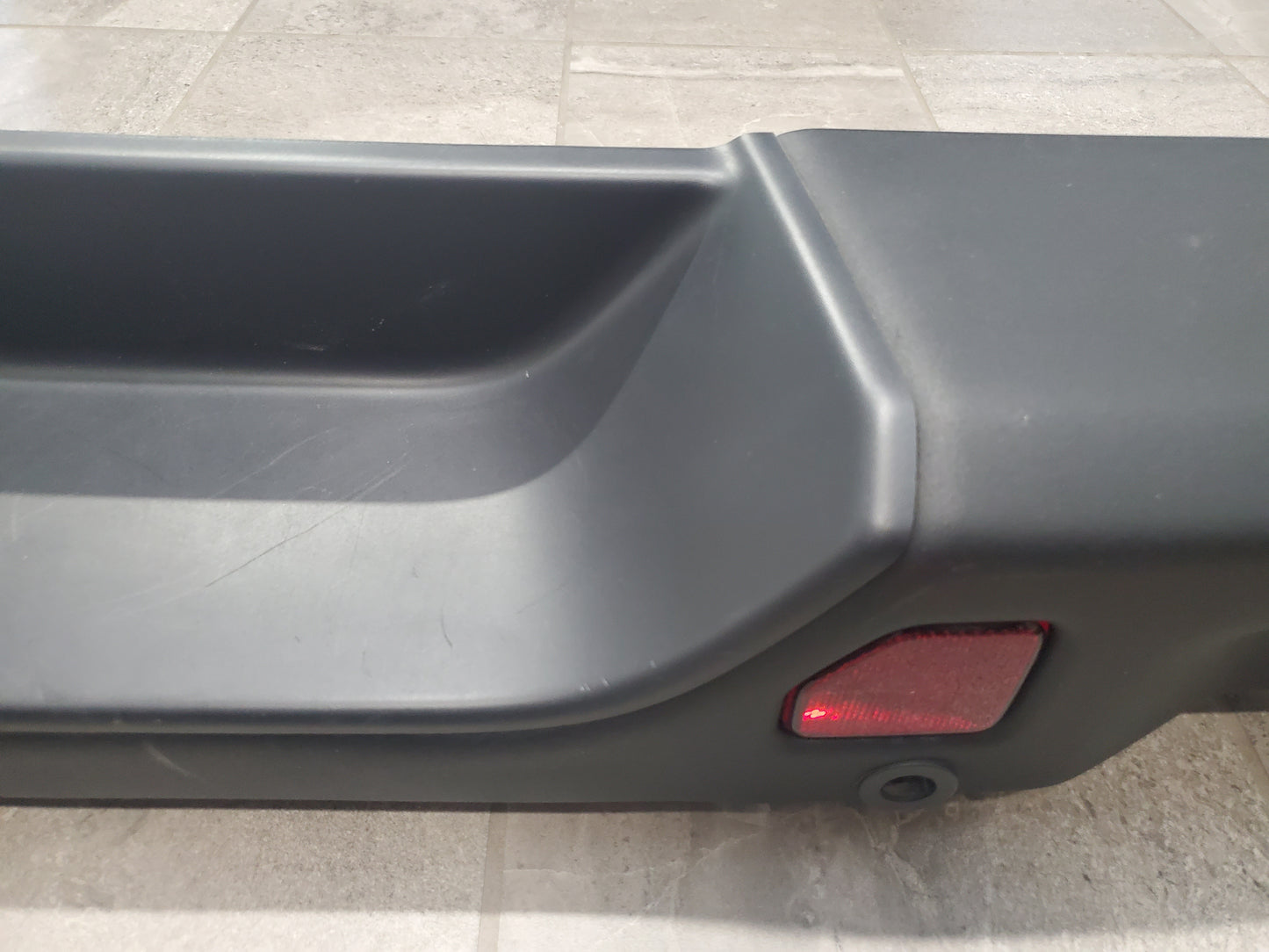 2018-2024 Jeep Wrangler JL Steel Rear Bumper OEM with End Caps Park Assist