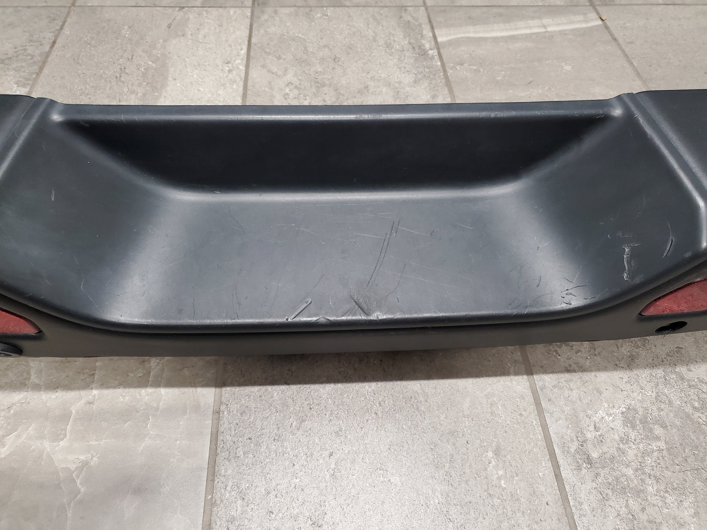 2018-2024 Jeep Wrangler JL Steel Rear Bumper OEM With End Caps, Park Assist