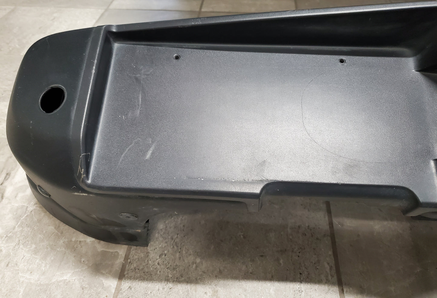 2018-2024 Jeep Wrangler JL Steel Rear Bumper OEM With End Caps, Park Assist