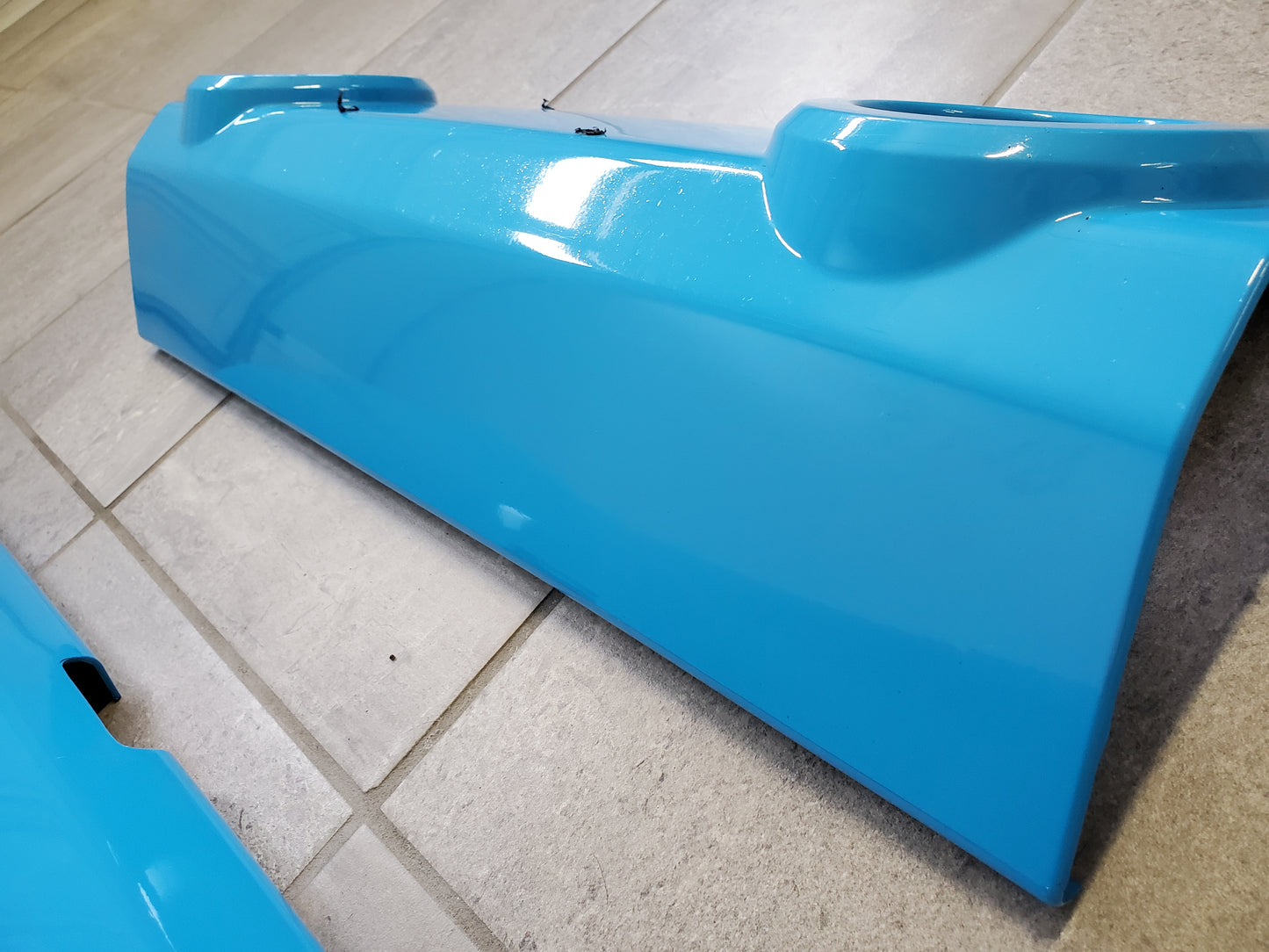 2007-2018 Jeep Wrangler JK Front and Rear Bumper Covers (Applique) Chief Blue