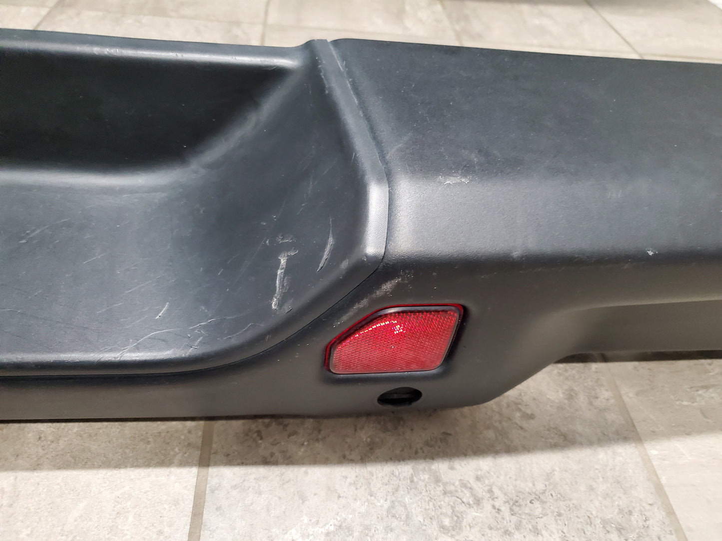 2018-2024 Jeep Wrangler JL Steel Rear Bumper OEM With End Caps, Park Assist