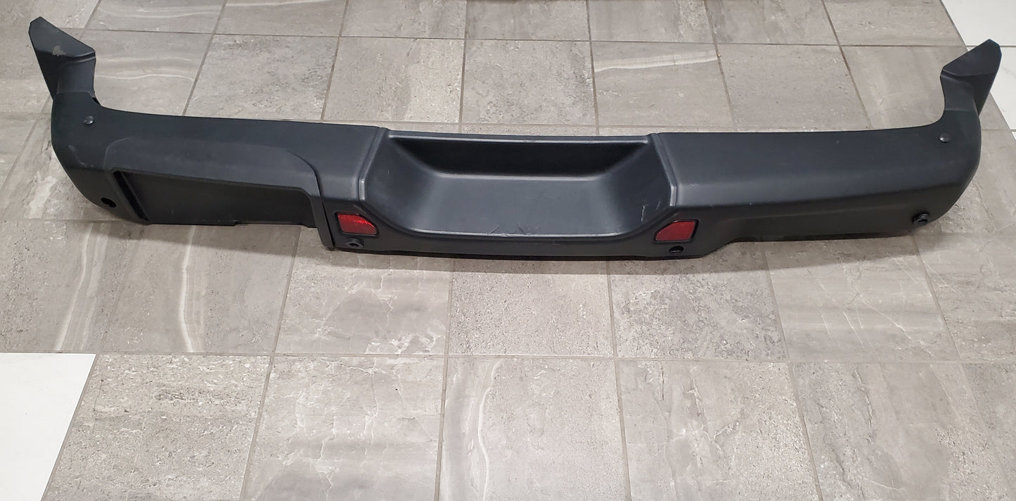 2018-2024 Jeep Wrangler JL Steel Rear Bumper OEM With End Caps, Park Assist