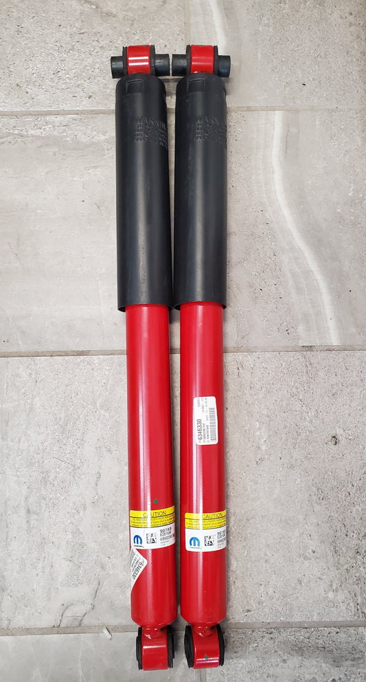 2018-2024 Jeep Wrangler JL Rubicon Suspension Rear Shocks OEM Pair 68602907AB