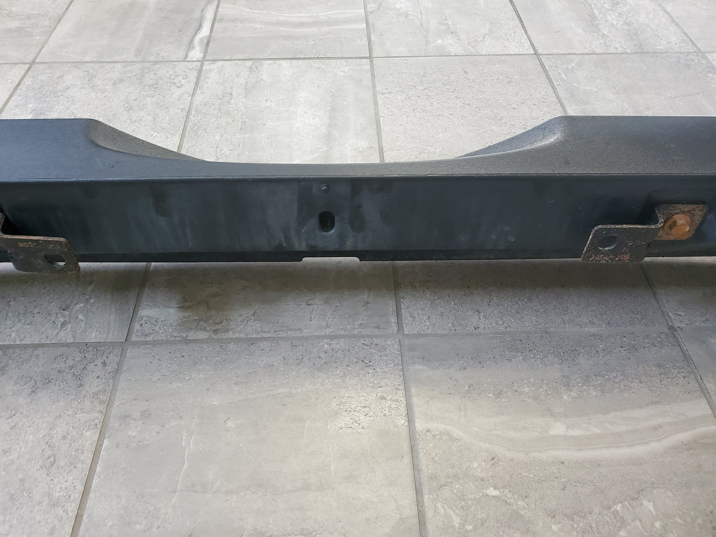 2007-2018 Jeep Wrangler JK Rear Bumper OEM 1BD22RXFAE With Mounting Brackets