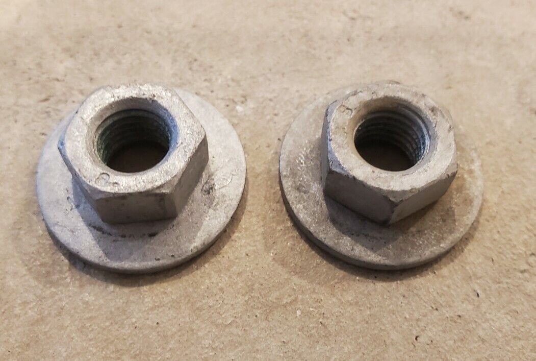 2018-2023 Jeep Wrangler JL Rear Bumper Nuts OEM Pair